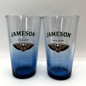 Jameson New Orleans Pelicans Let’s Go Game Day Set of 2 Glasses